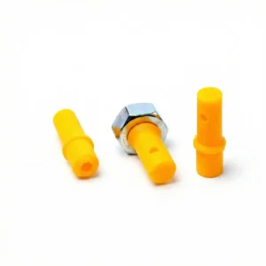 DPL 315°C – Zylindrischer Stopfen mit Kante & Entlüftungskanal