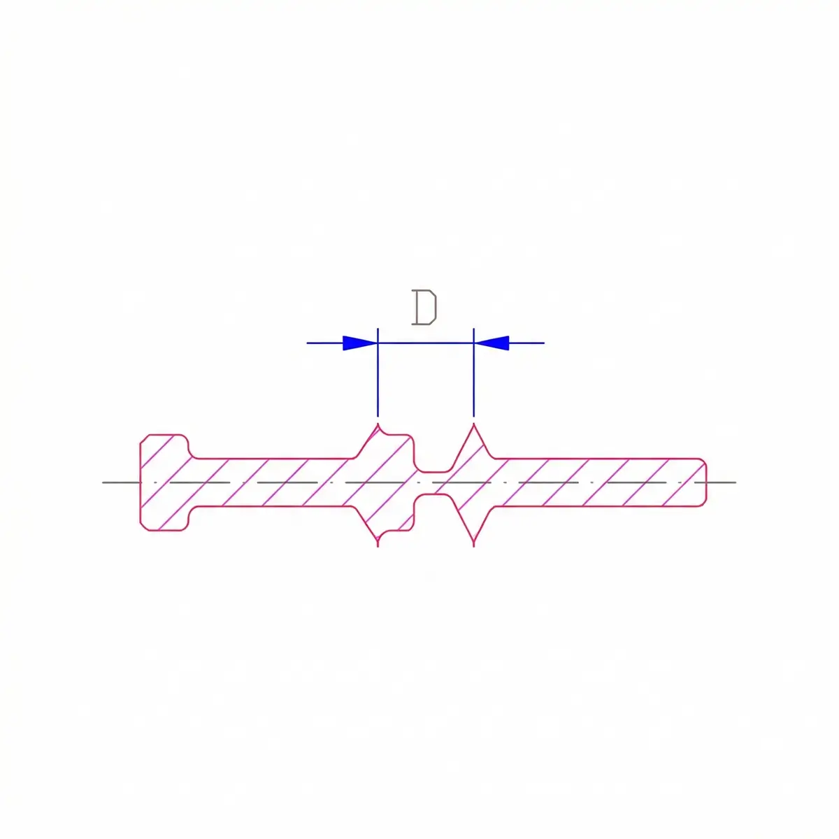 DZSTK 315°C – Durchziehstopfen mit Kante – Bild 2