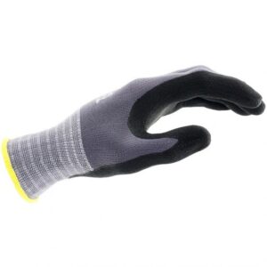 Nitril Handschuhe, "Pro", grau/schwarz