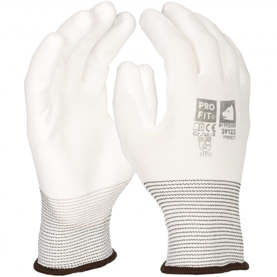 PU Handschuh "Perfect", weiß – Bild 2