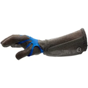 Arbeitsschutz Kettenhandschuh, beidseitig tragbar, 19 cm Stulpe